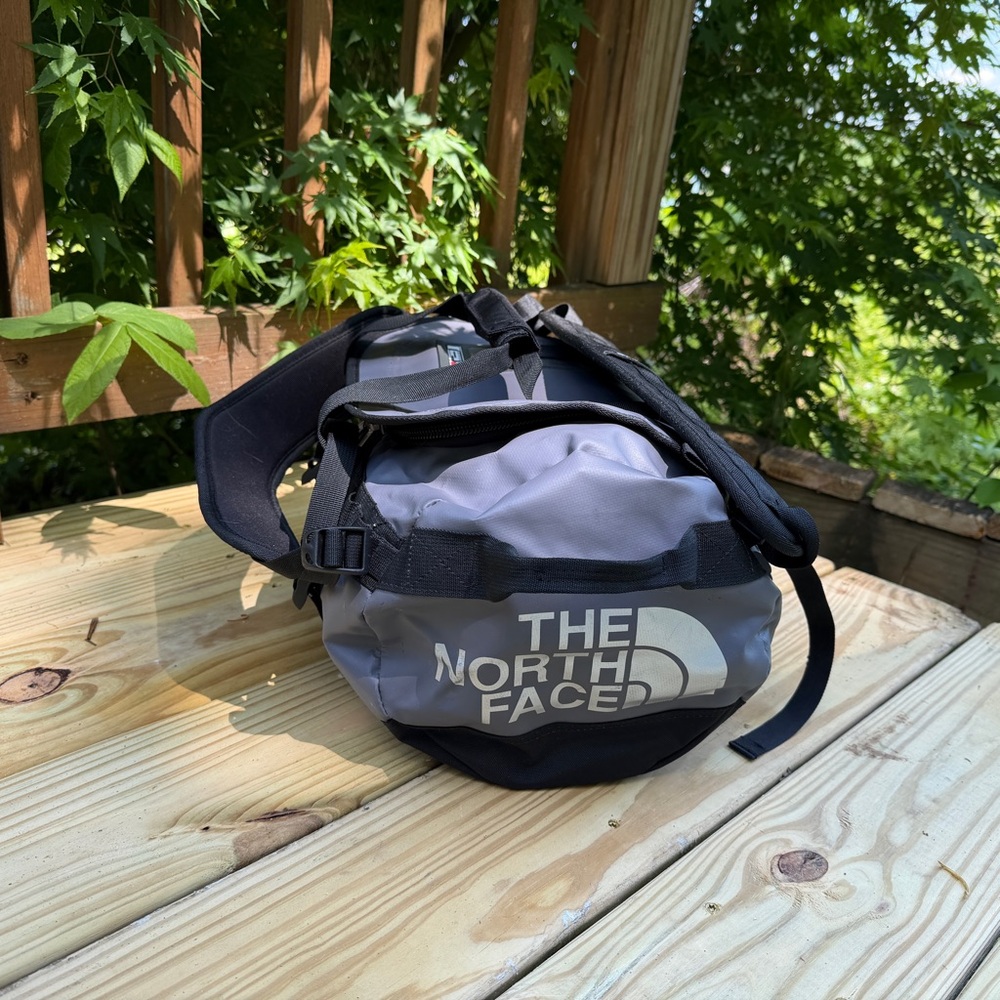 The North Face XS Gray and Black Base Camp Duffle extra small